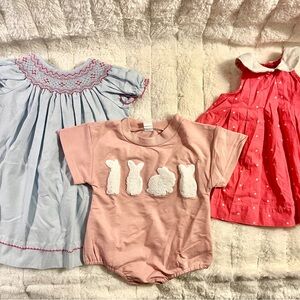 Spring Pink and Blue Baby Bundle